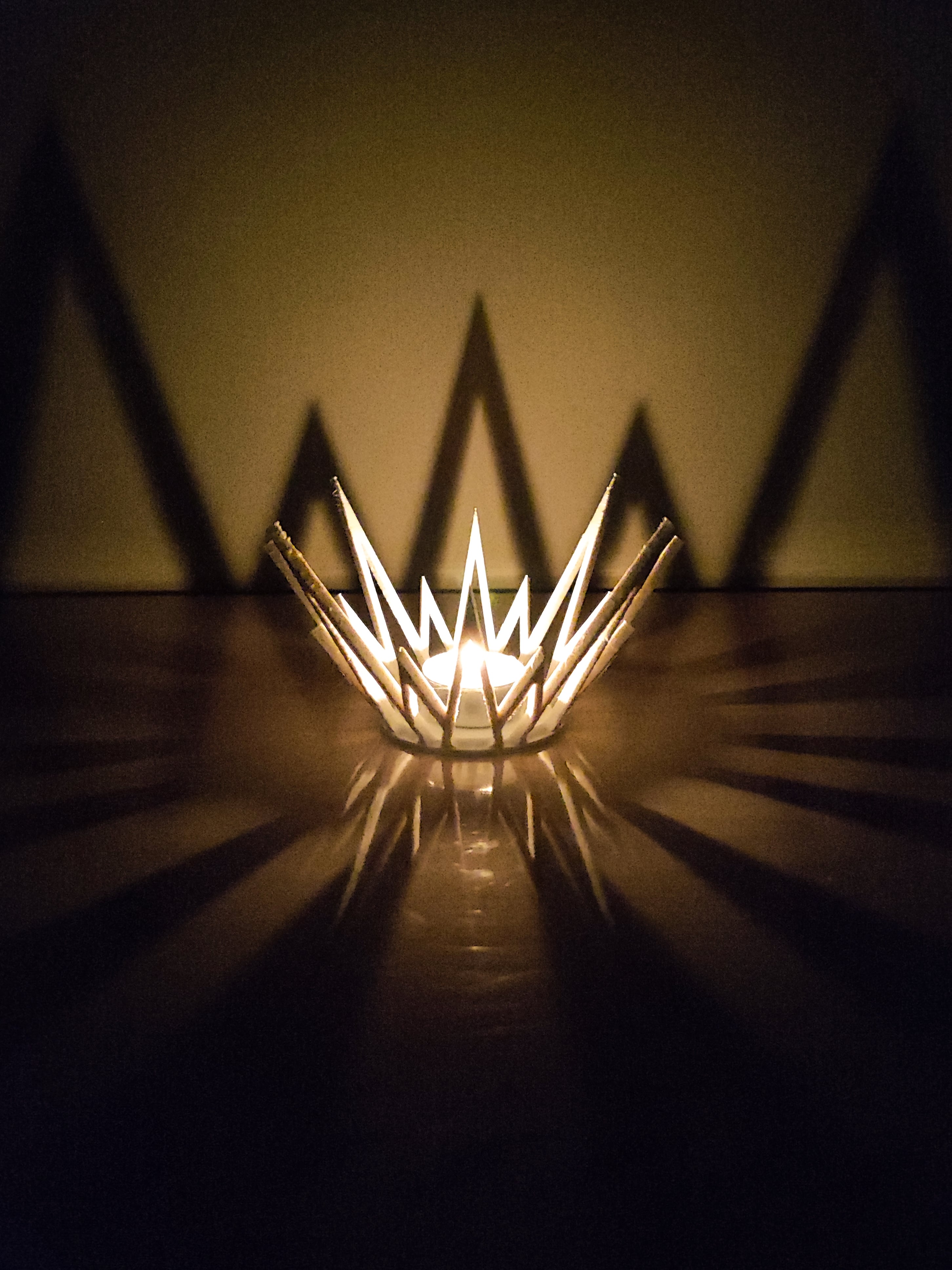 Starry Candle 3d model