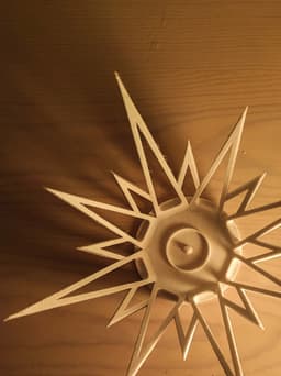 Starry Candle 3d model