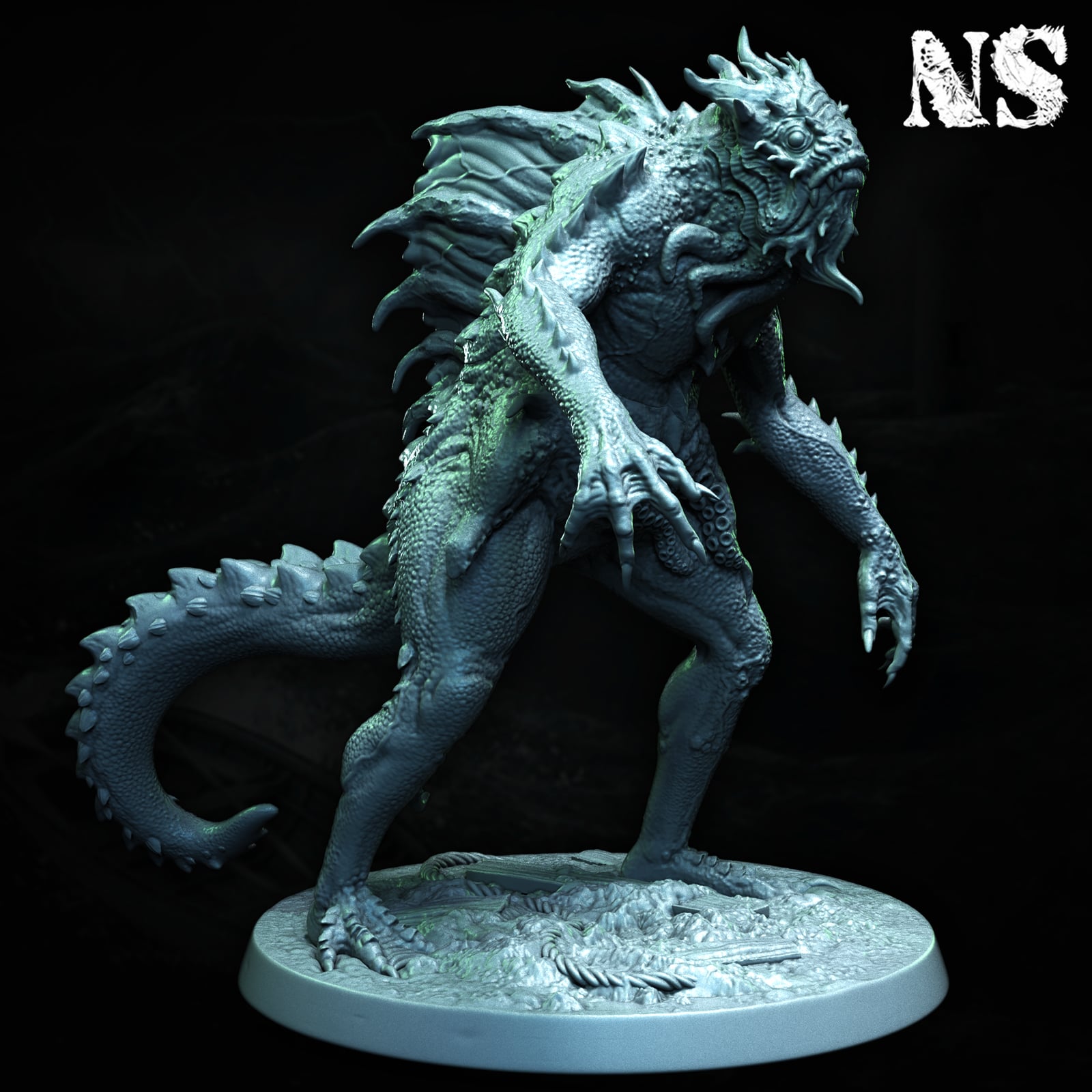 Deep One - Hybrid 03 3d model