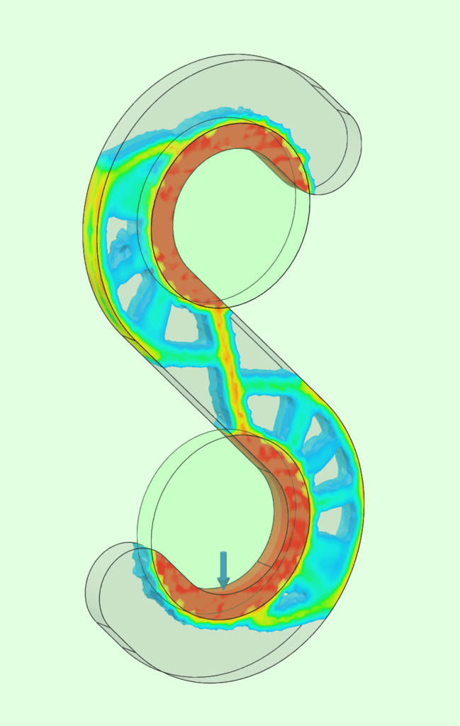 S Hook Fusion 360 Shape Optimization Demo 3d model