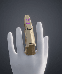 Jinx finger from Arcane 3d model
