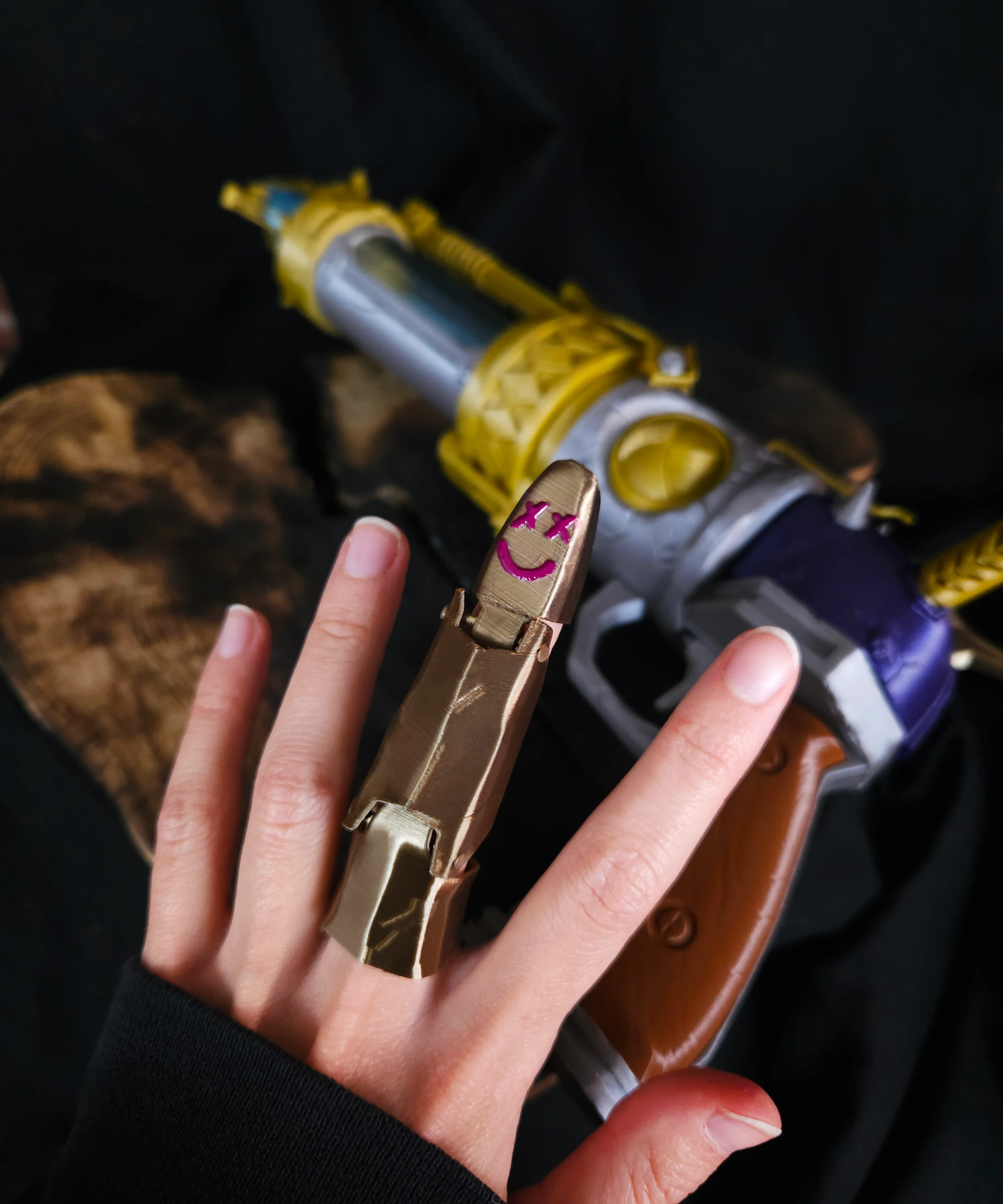 Jinx finger from Arcane 3d model