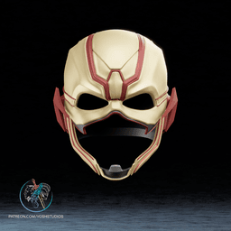 Injustice 2 Evil Speedster Helmet 3D Printer STL File 3d model