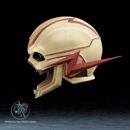 Injustice 2 Evil Speedster Helmet 3D Printer STL File 3d model