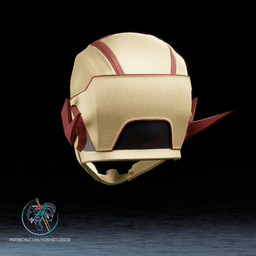 Injustice 2 Evil Speedster Helmet 3D Printer STL File 3d model