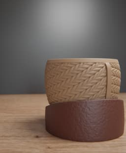 Braided Stylish Planter 3D Printable STL File 3d model