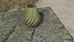 Modern Spiral Vase – Minimalist Parametric Design (Vase Mode Optimized) 3d model