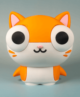 (Welcome Pack) (Large) Cat Mimi (NO AMS/NO Support/No Glue) 3d model