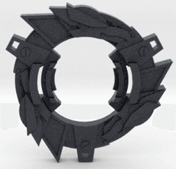 BEYBLADE PENGUIRUS | COMPLETE | BEIGOMA BATTLE SERIES 3d model
