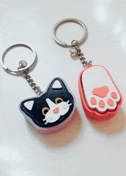 Cat & Paw Clickers 3d model
