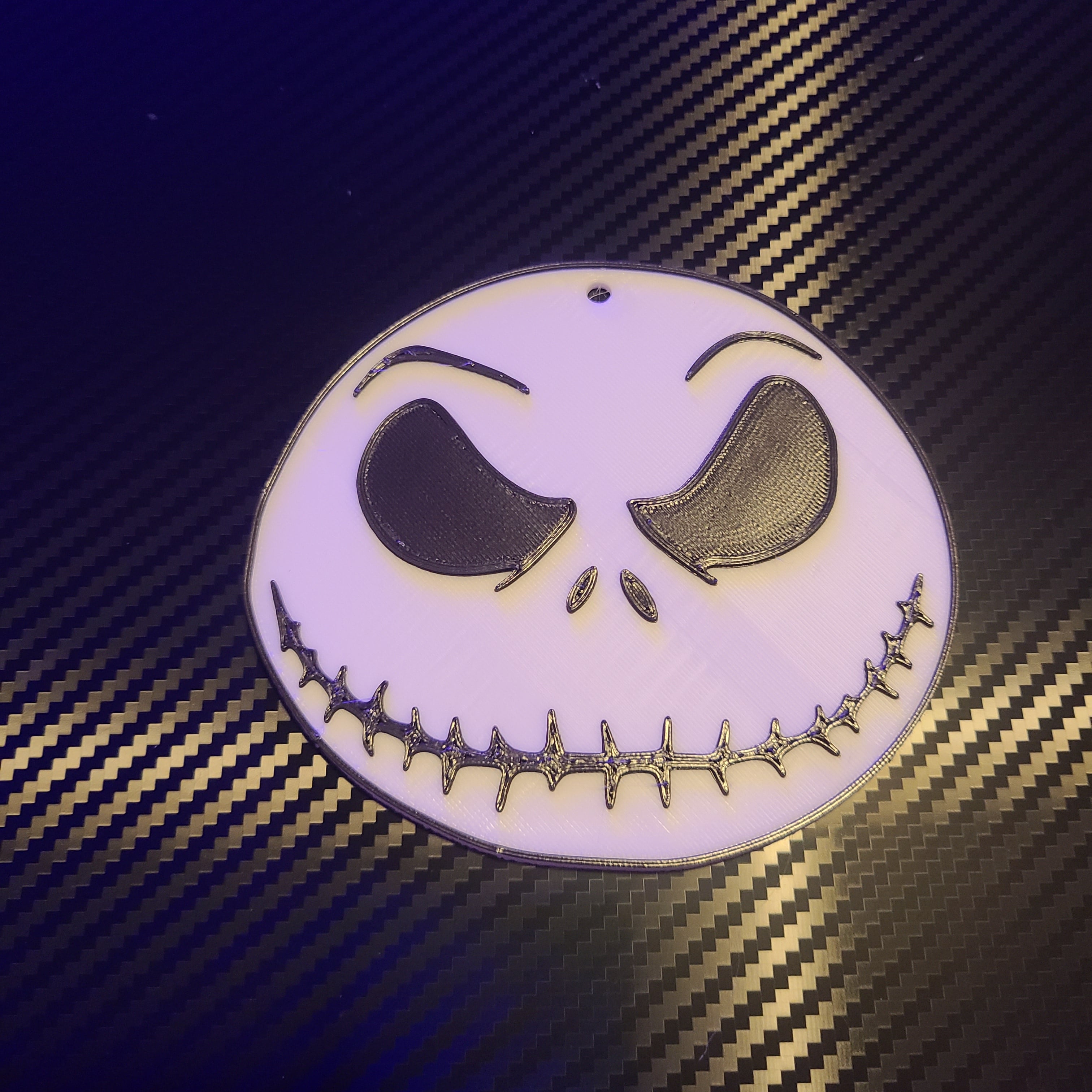 jack skelly face ornament.stl 3d model