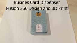 Business Card Dispenser