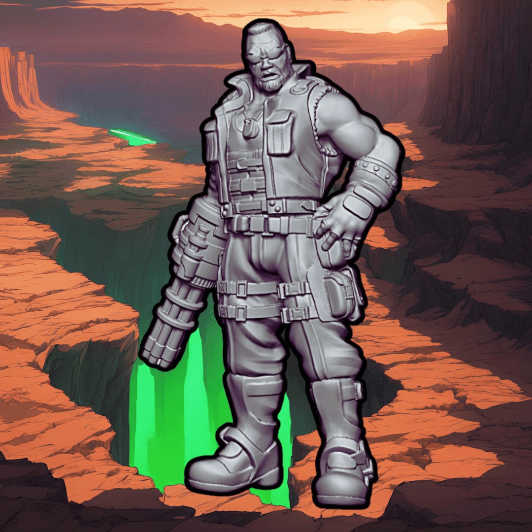 Barry Williams - Freedom Fighter 3d model