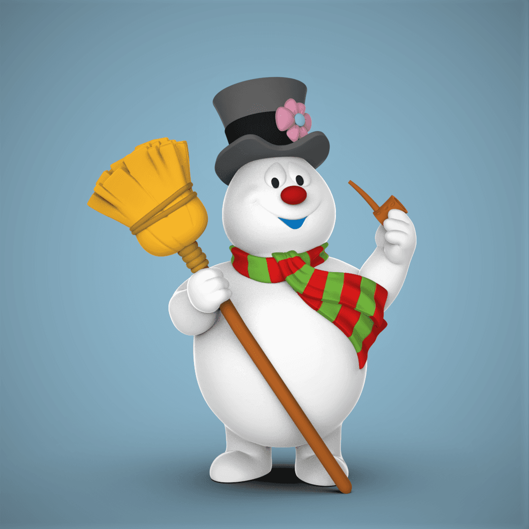 Frosty The Snowman 3d model