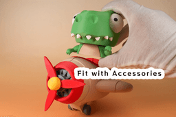 (Small) Dinosaur Doobibi (No AMS/No Support) 3d model