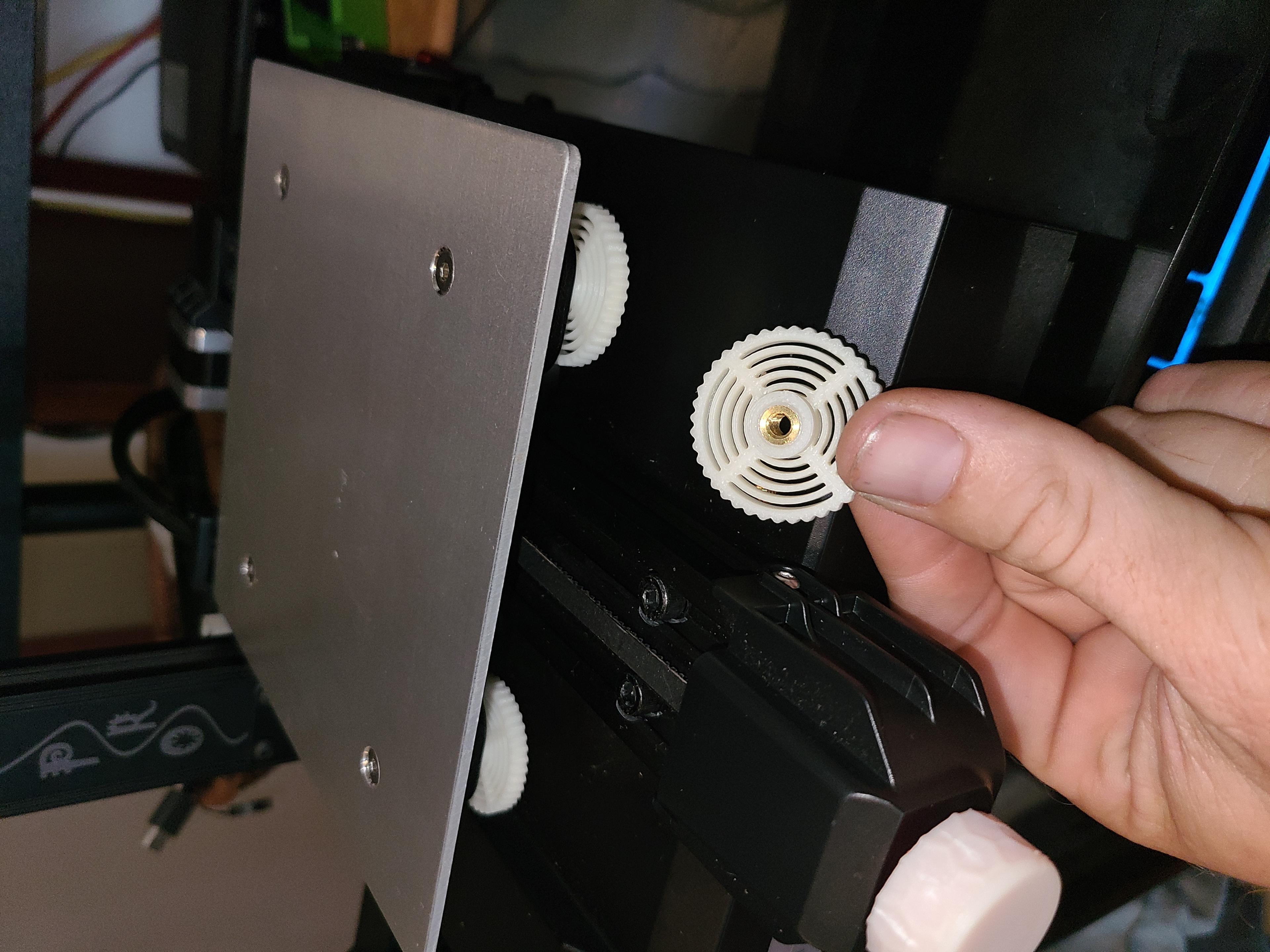 Ender-2Pro Bed screw knob.stl 3d model