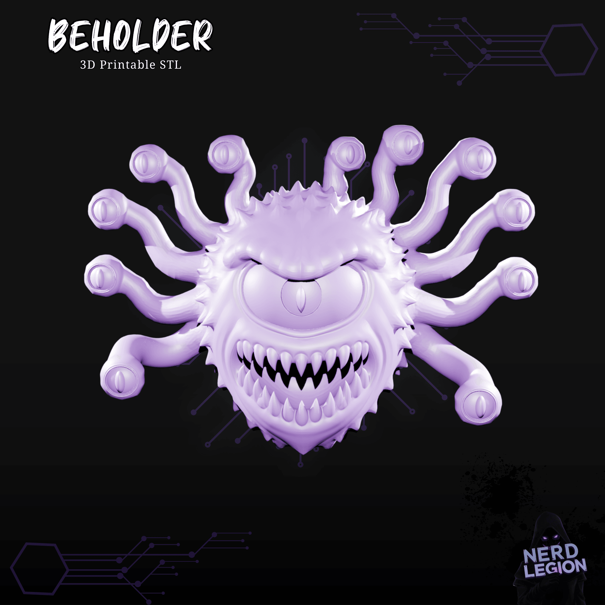 Beholder - Dungeons and Dragons 3D Model 3d model