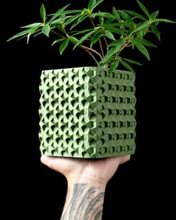 Rovi Square Planter Pot by MODERN MACHINE 3d model