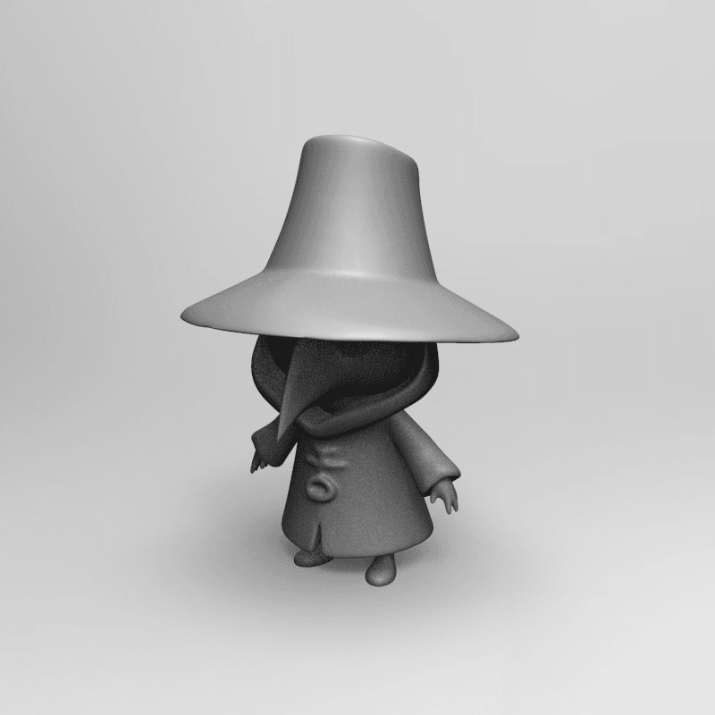 Plague Doctor 3d model
