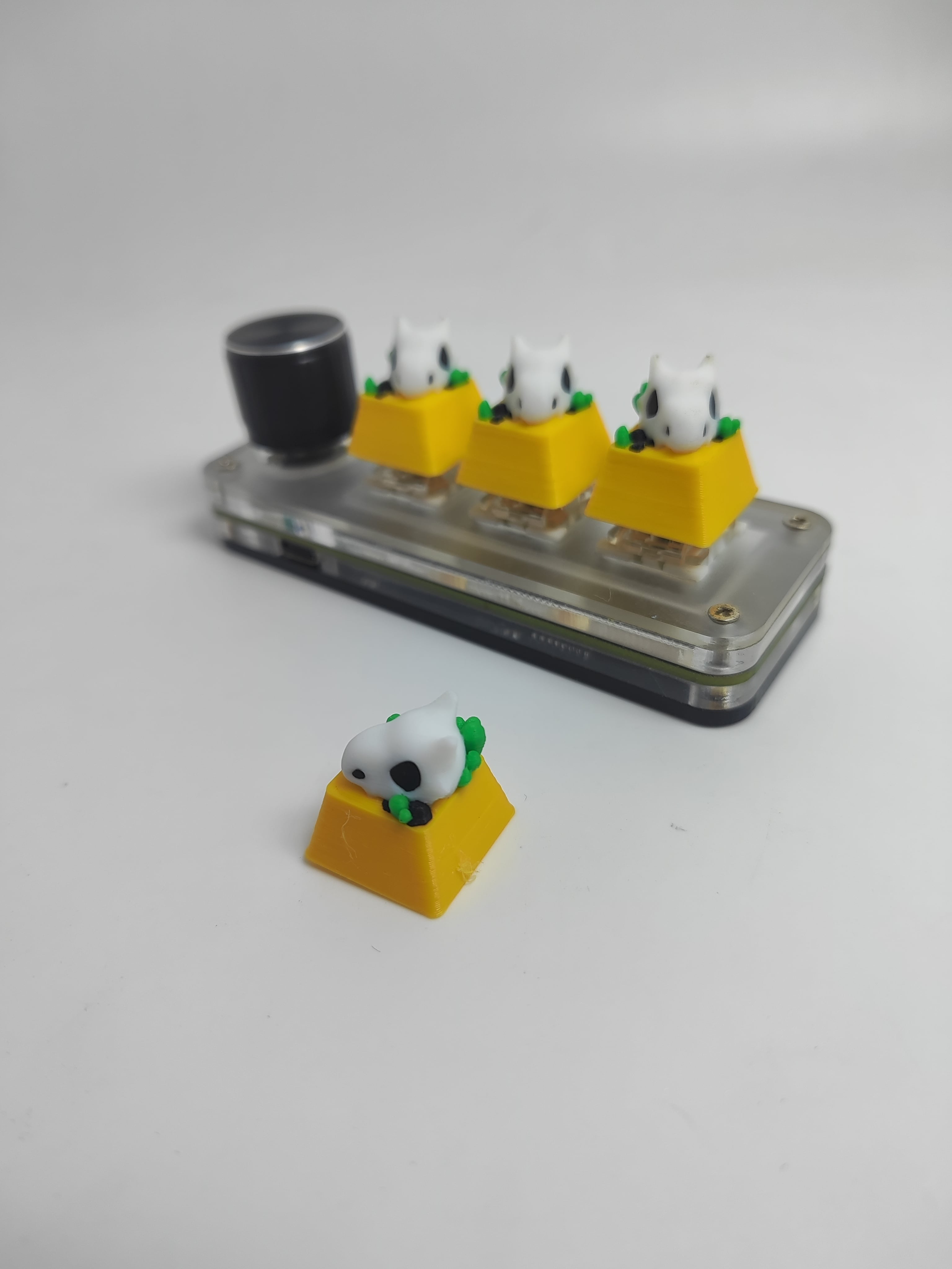 Cubone keycap 3d model