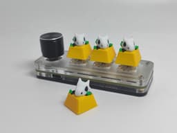 Cubone keycap 3d model