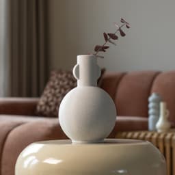 Vase ALINE - Playful Round Vase 3d model