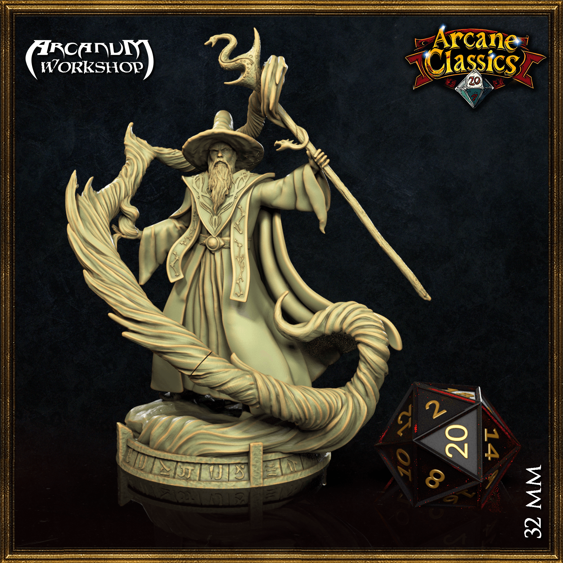 Astral Mage (32mm) 3d model