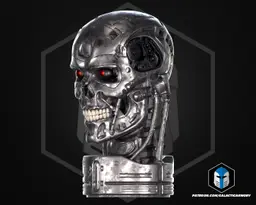 T-800 Skull - 3D Print Files 3d model