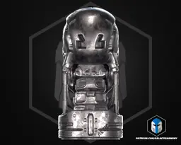 T-800 Skull - 3D Print Files 3d model