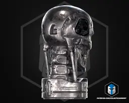 T-800 Skull - 3D Print Files 3d model