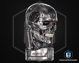 T-800 Skull - 3D Print Files 3d model