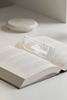 Cactus Bookmark, Gift Idea 3d model