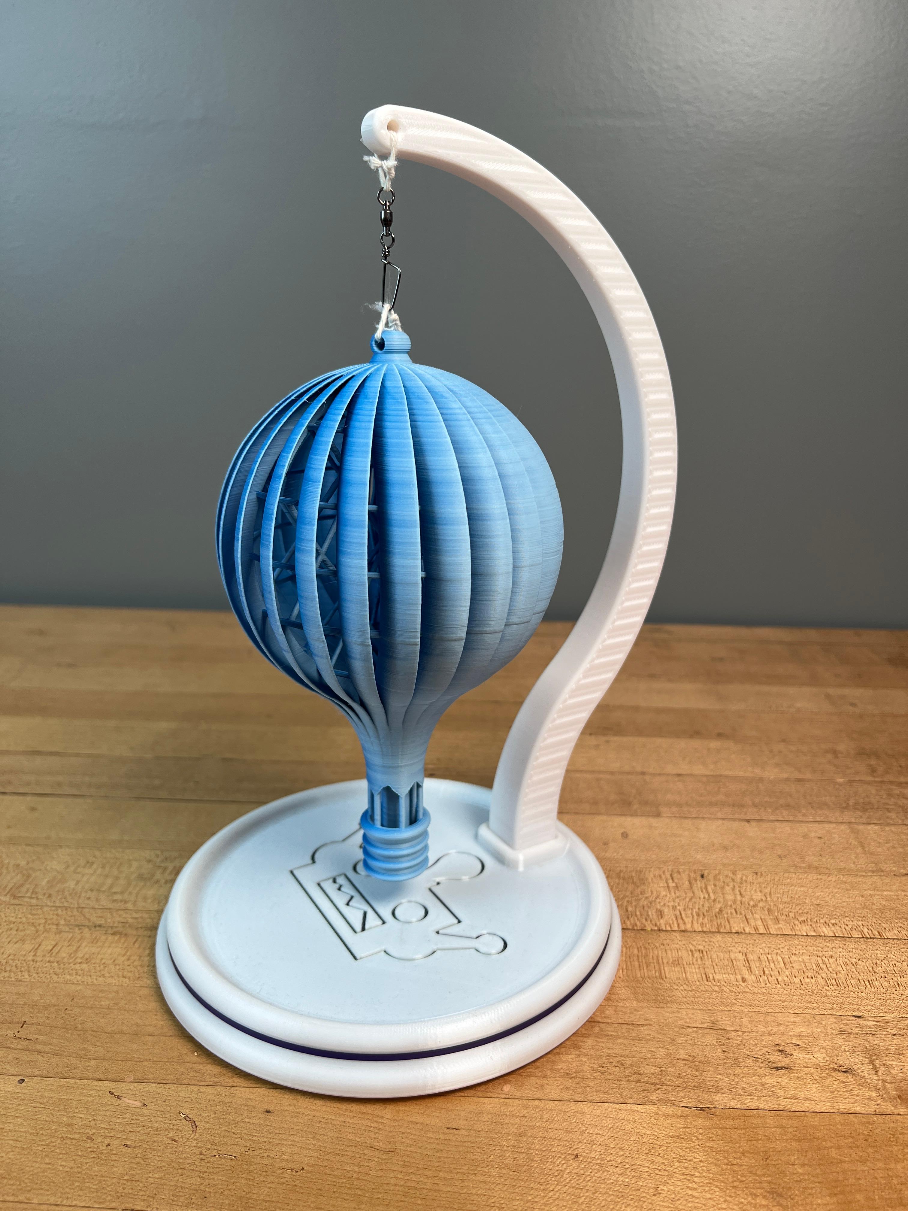 Wind Spinner Balloon Stand 3d model