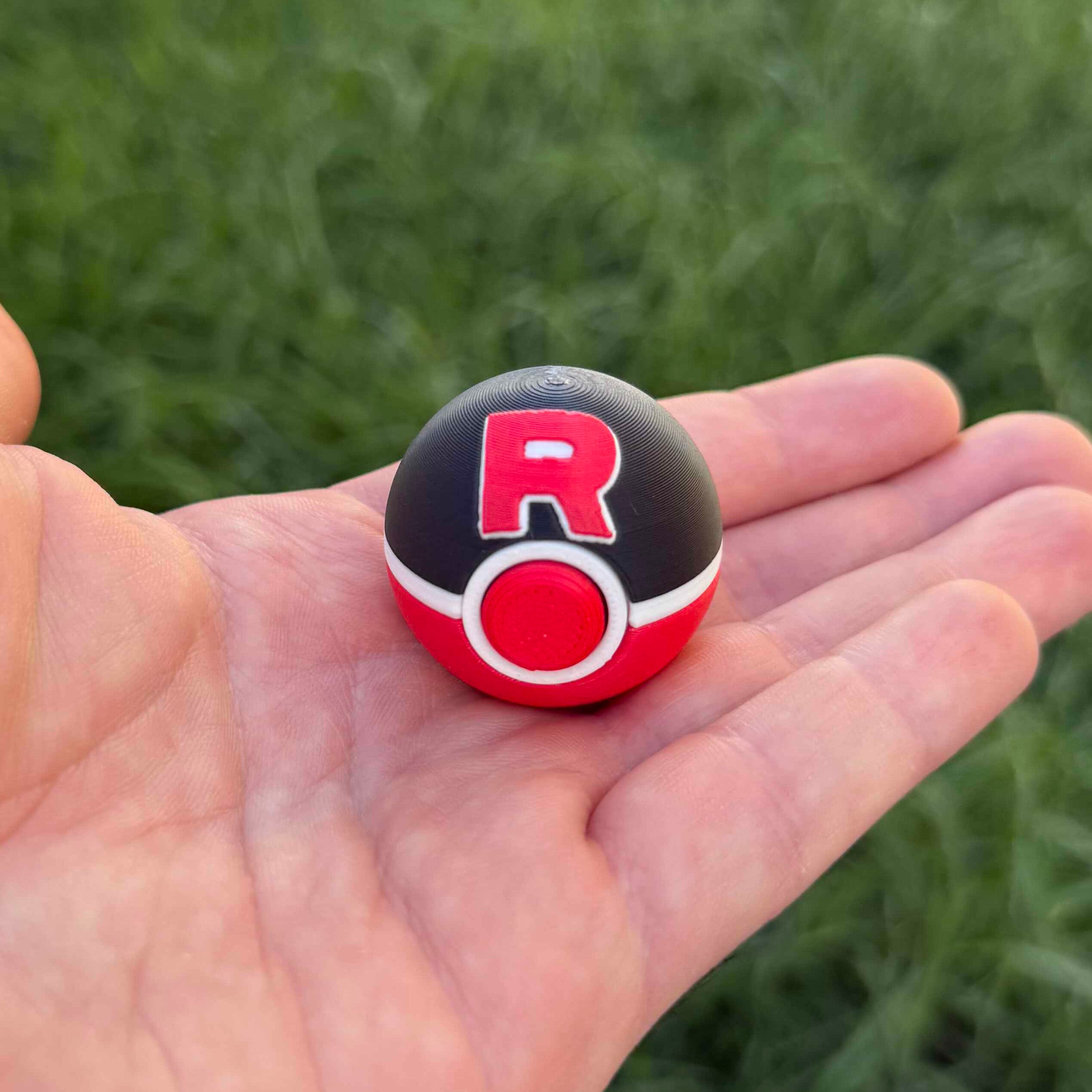 Pokeball Clicker Fidgets - PACK 5 3d model