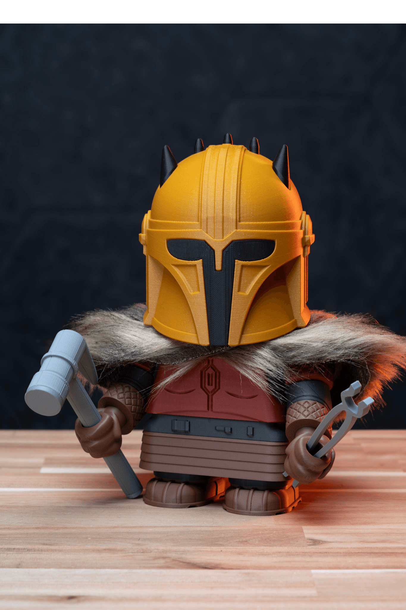 The Chunkorer - Star Wars Mandalorian Kit | No Supports, No AMS, No Glue 3d model