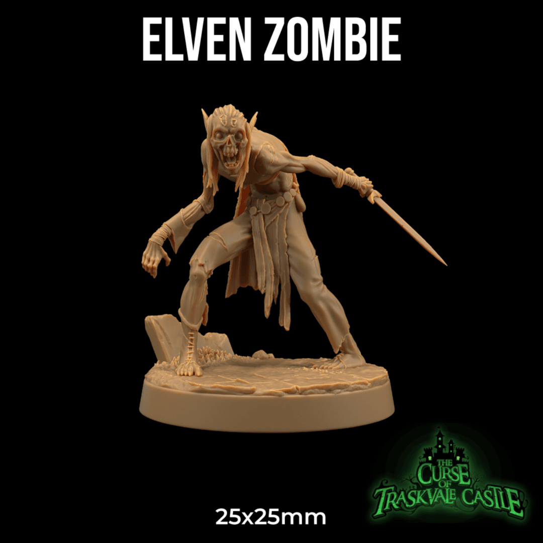 Elven Zombie 3d model