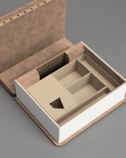 Dungeon Master Tome - RPG Organization - BOOK BAG 3d model