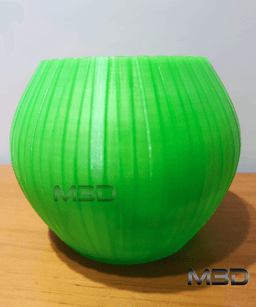 Slatted planter / no supports / 3mf included 3d model
