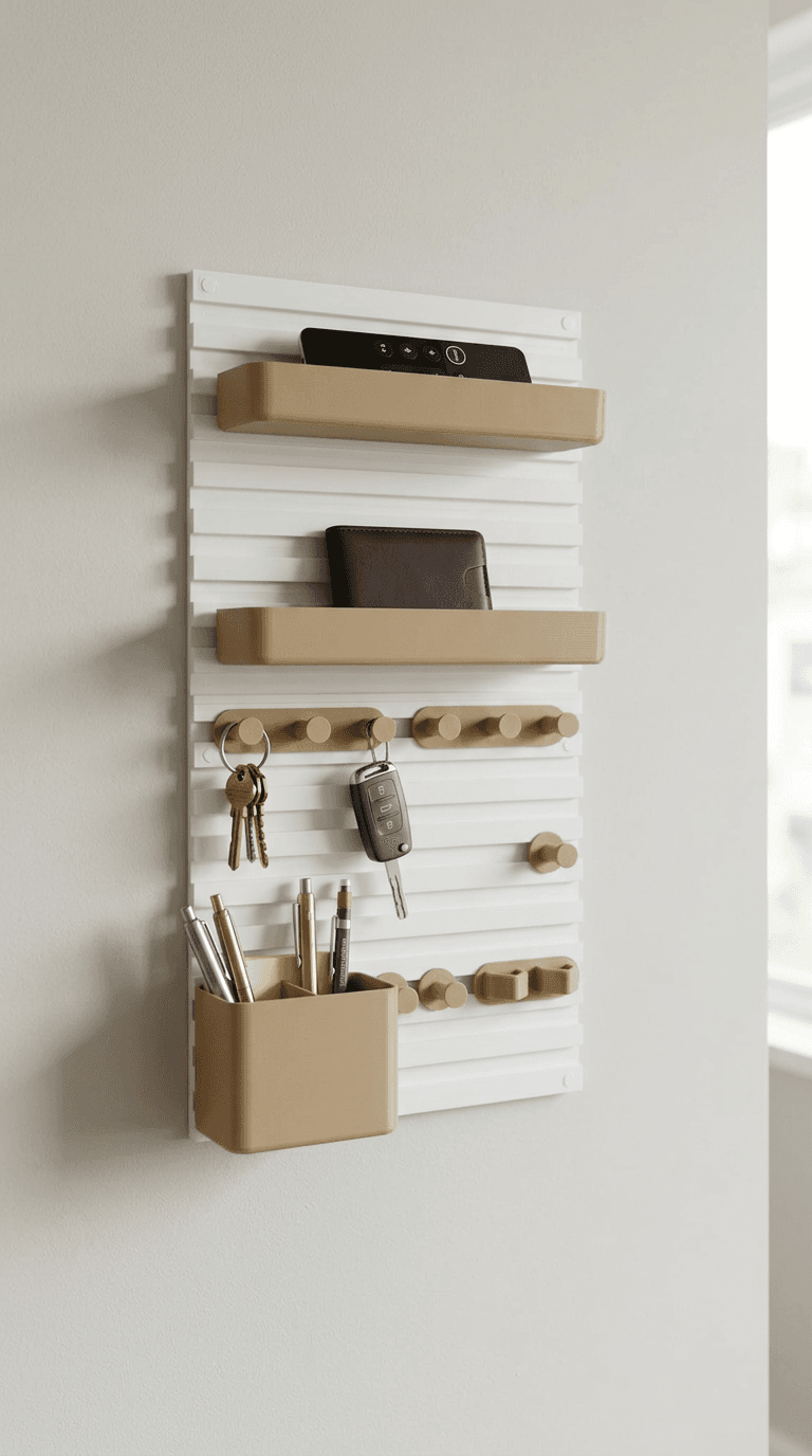 FlexWall – Modular Wall Organization System 3d model