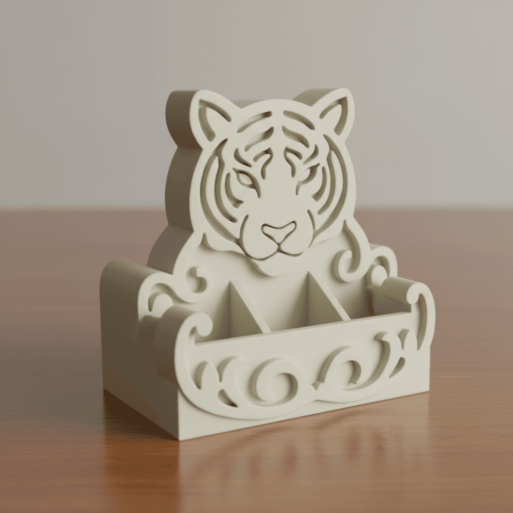 Bathroom Storage Holder 3d model