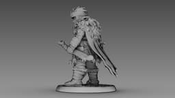 Woven Warrior 3d model