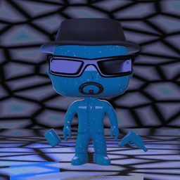 Funko Pop Heisenberg Crystal Edition / Special Edition 3d model