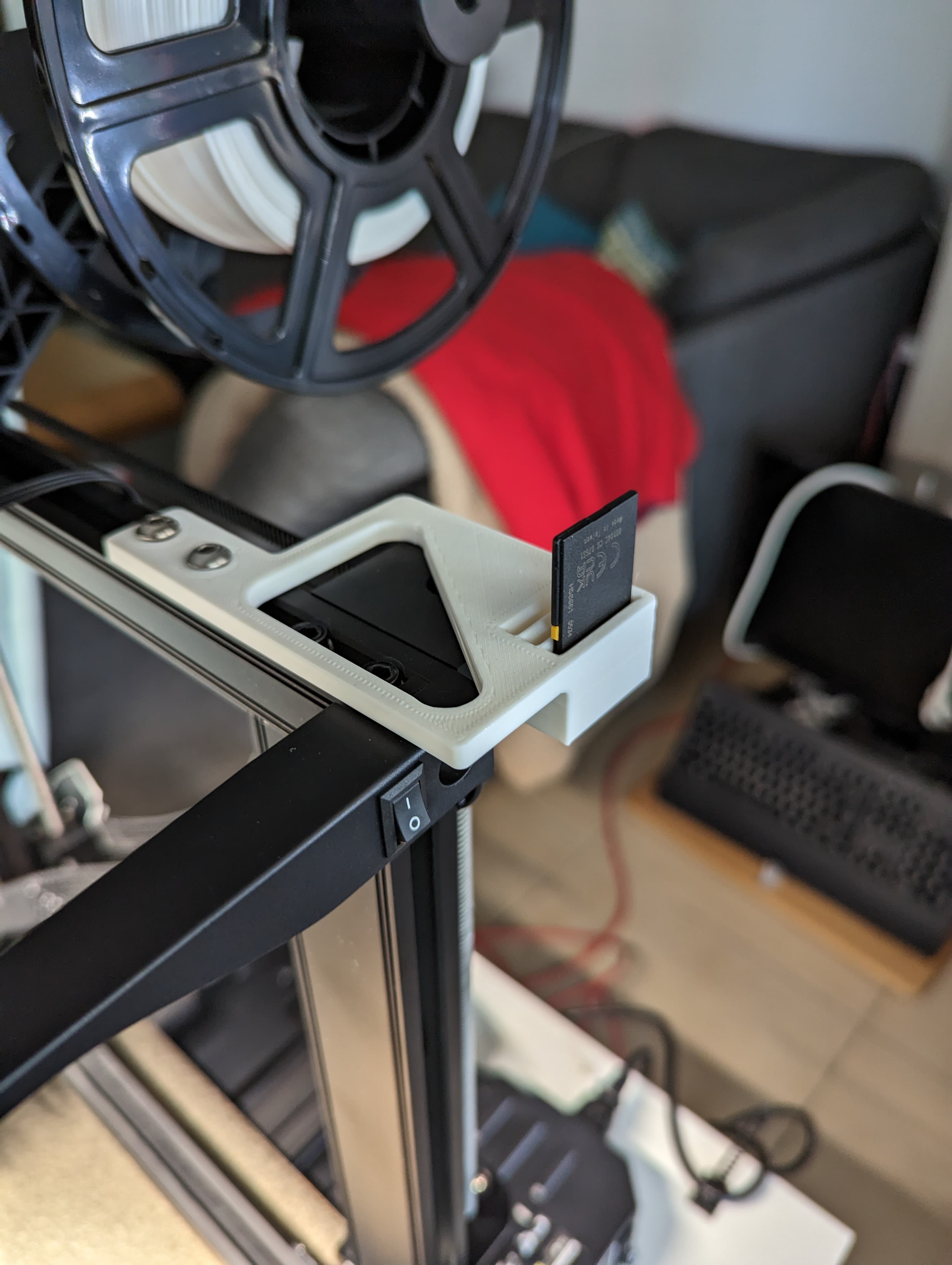 Ender 3 S1 Pro SD card holder 3d model