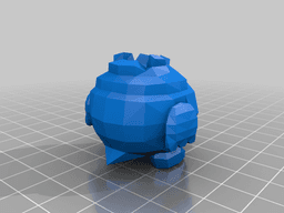 Bobble Bobble Ganchan 3d model