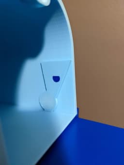 Toy Mailbox with automatic flag 3d model