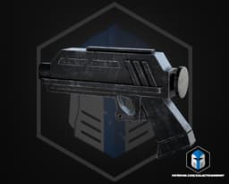 Animated DC-17 Blaster- 3D Print Files 3d model