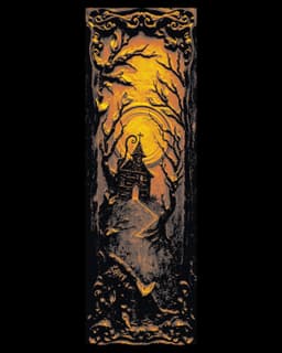 The haunted doorways to other dimensions and fear - Set of bookmarks 3d model
