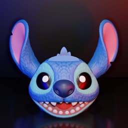 Stitch - Controller Holder 3d model