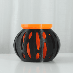 The Sylvia Planter STL 3D Print File, Home Decor Planter for Plants, Flowers, and Orchid 3d model