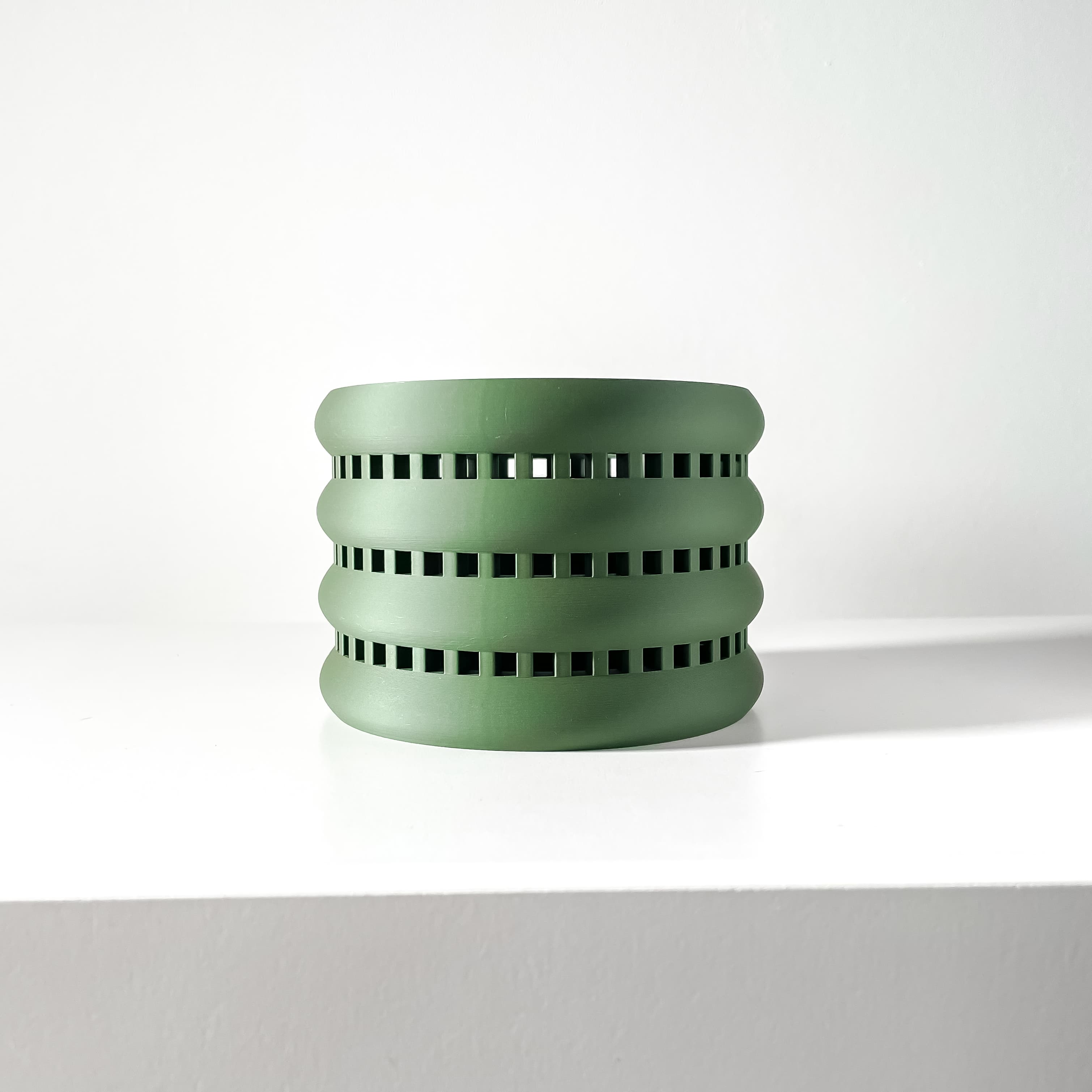 The Ulra Orchid Planter Pot with Drainage Tray | Modern and Unique Home Decor 3d model